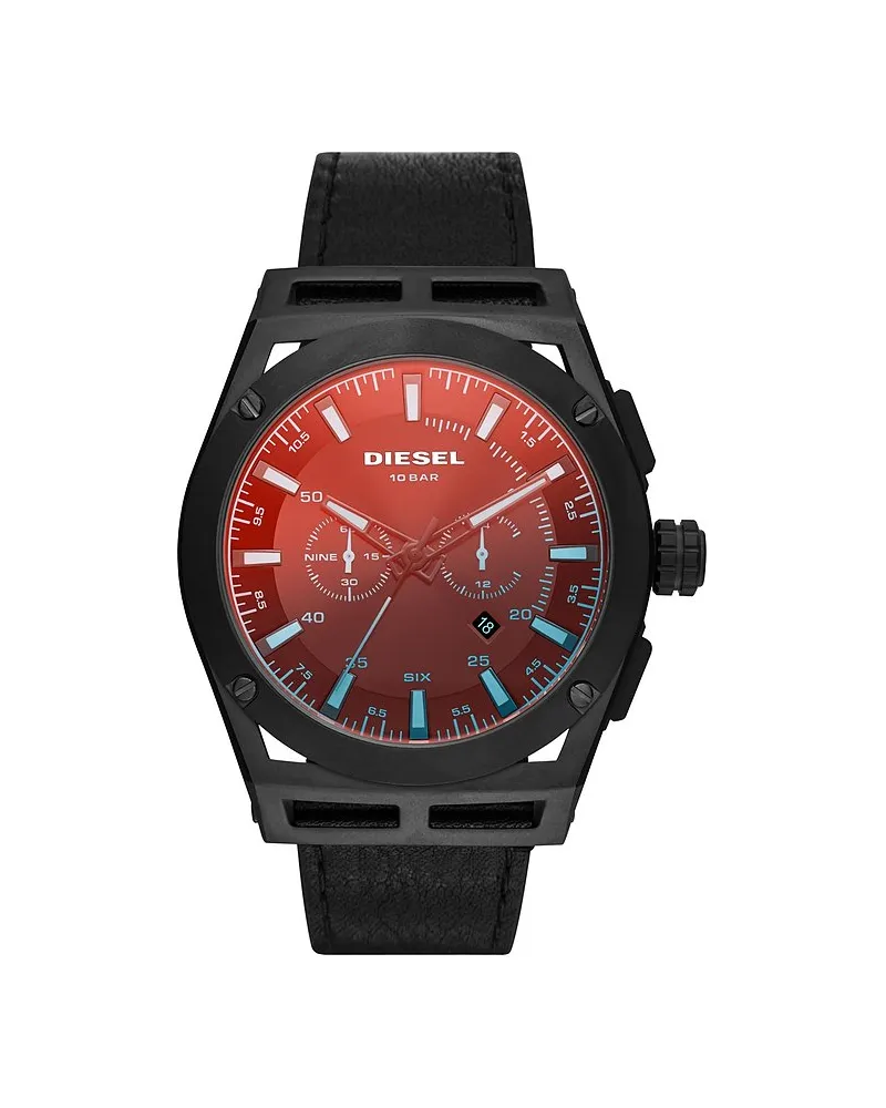 Diesel Herrenuhr Timeframe Schwarz