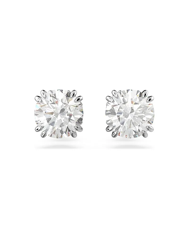 Swarovski Ohrstecker Stilla Round Silber