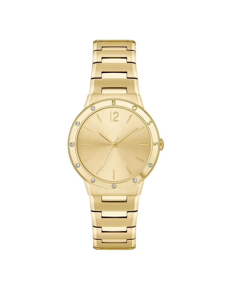 HUGO BOSS Damenuhr Gold