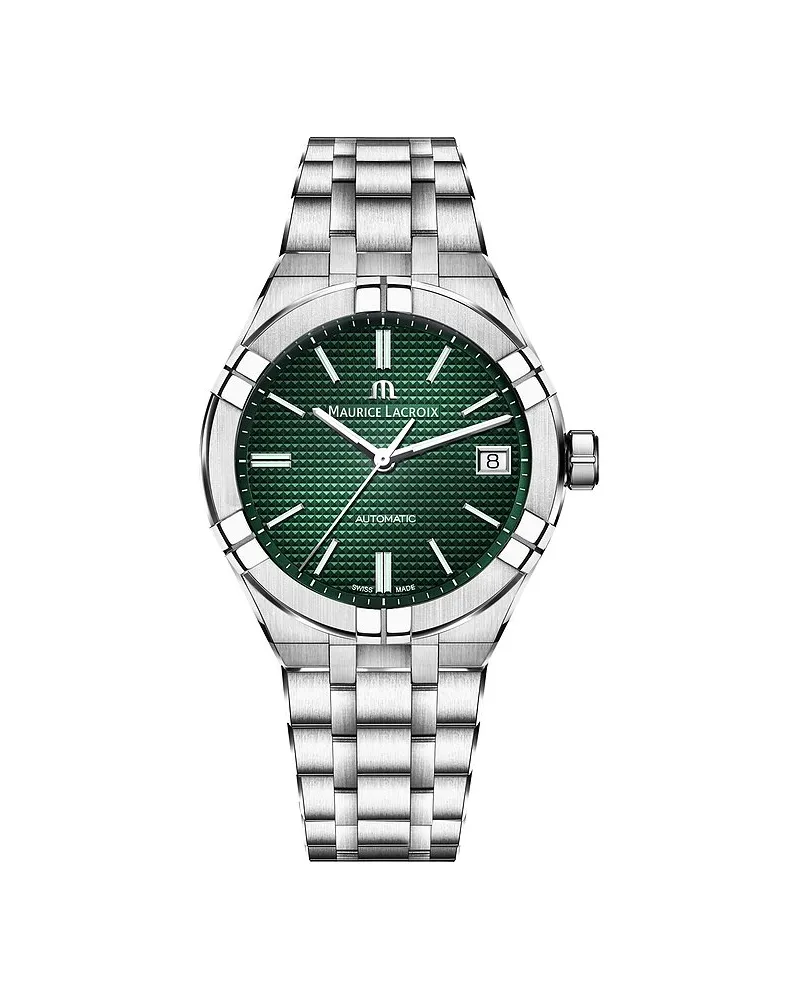 Maurice Lacroix Unisexuhr Date Silber