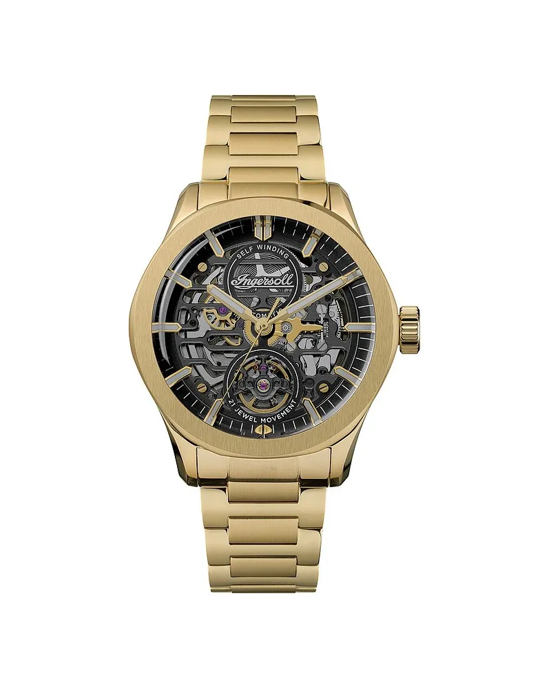 Ingersoll Herrenuhr The Bronc Gelbgold