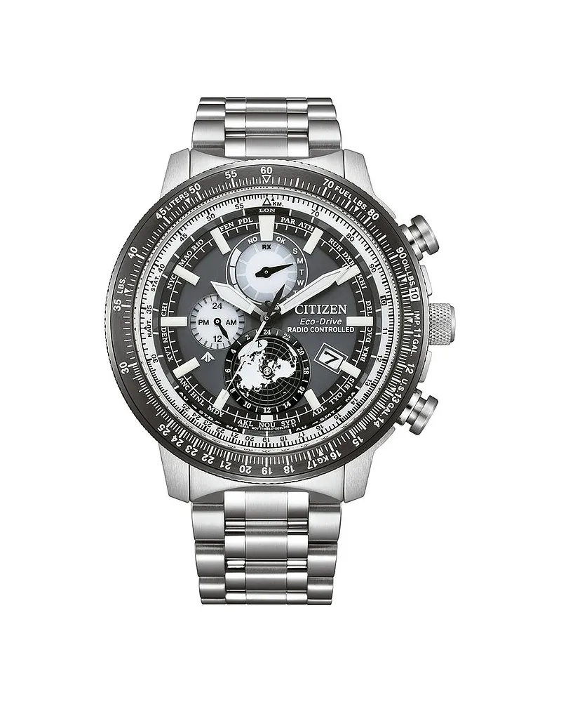 Citizen Herrenuhr Promaster Land Silber