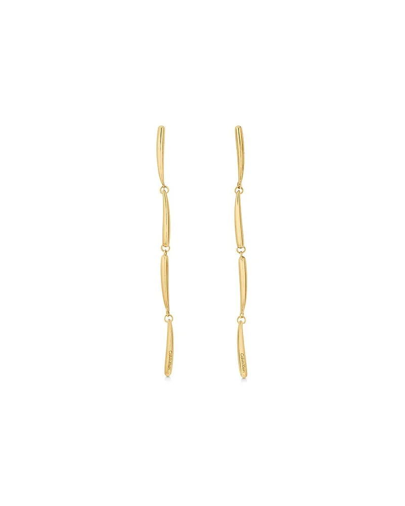Calvin Klein Ohrhänger ELONGATED DROP LE Gold