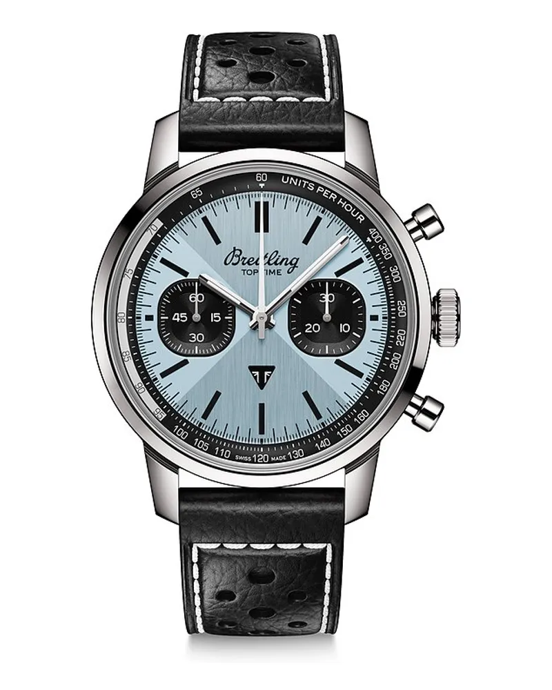 Breitling Chronograph Top Times Bike Silber