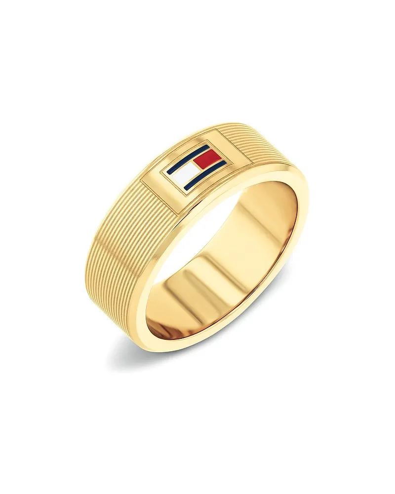 Tommy Hilfiger Herrenring H-LINK Gold