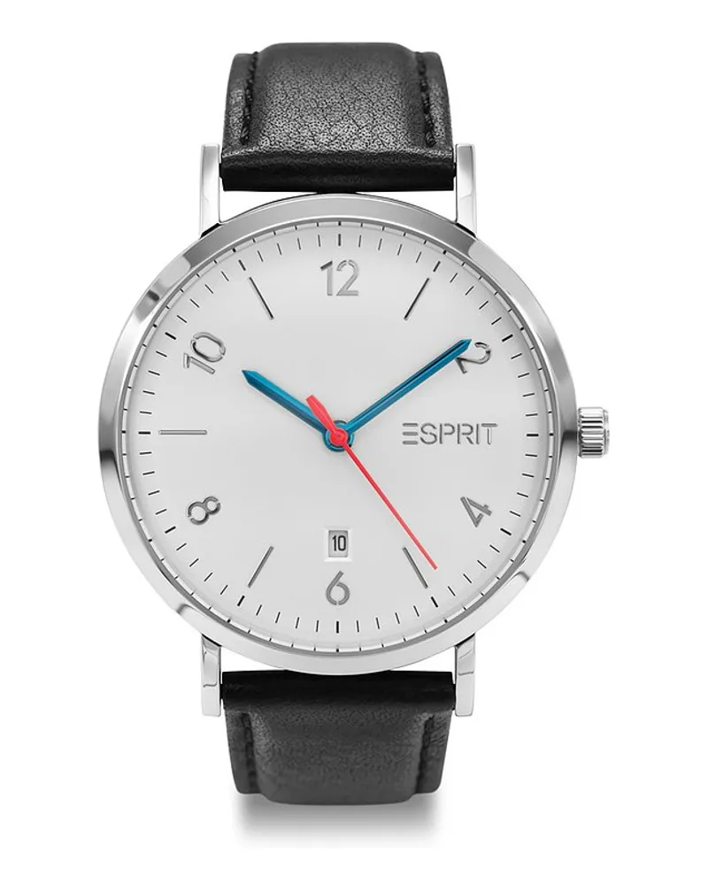 Esprit Herrenuhr Bauhaus Silber