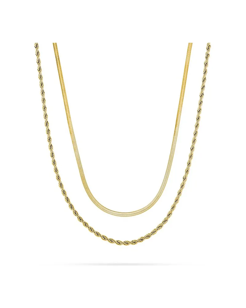 Esprit Kette Snake Gelbgold
