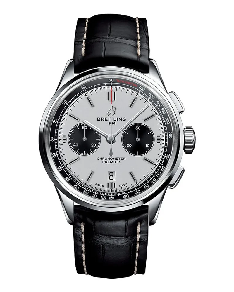 Breitling Chronograph Premier B01 Chronograph 42 Silber
