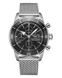 Breitling Chronograph Superocean Héritage II Automatic 44 Silber