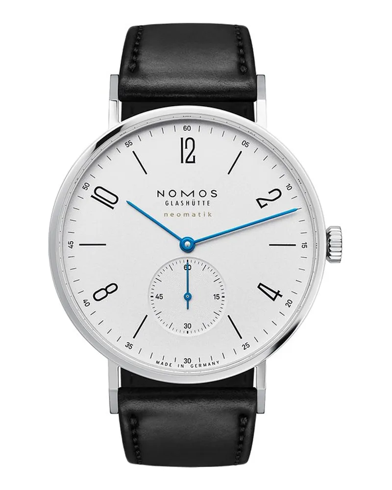 NOMOS Glashütte Unisexuhr Tangente neomatik 39 Silber