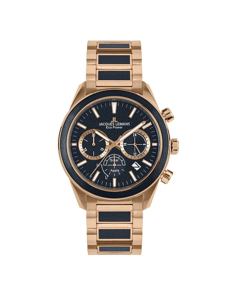Jacques Lemans Chronograph Classic Roségold