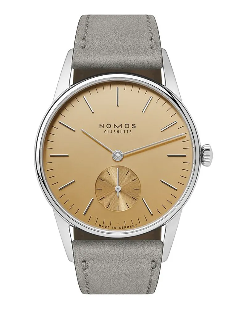 NOMOS Glashütte Damenuhr Orion 33 Silber
