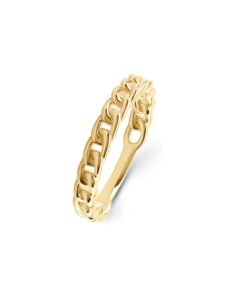 Esprit Damenring Flat Chain Gelbgold