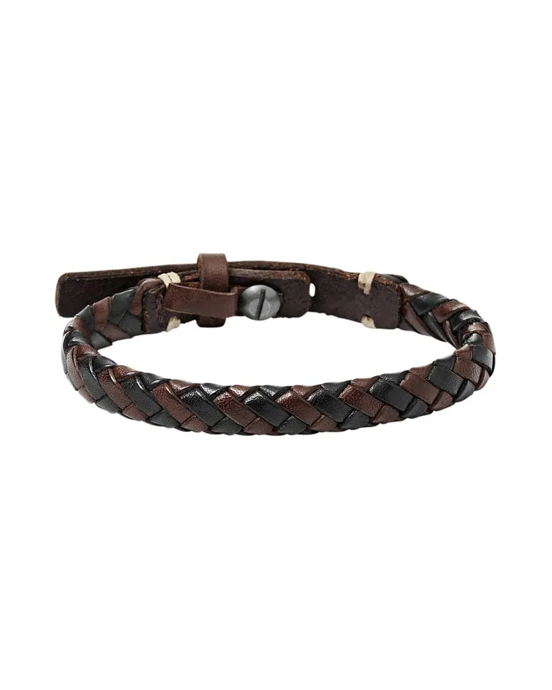 Fossil Armband Dunkelbraun