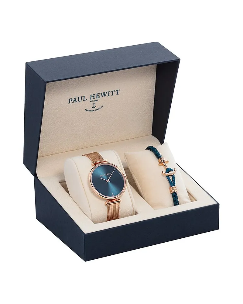 PAUL HEWITT Uhren-Set Perfect Match Roségold