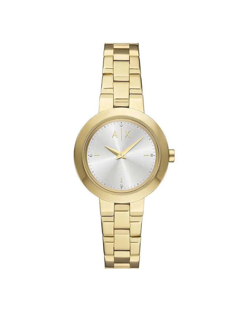 Armani Exchange Damenuhr Gold