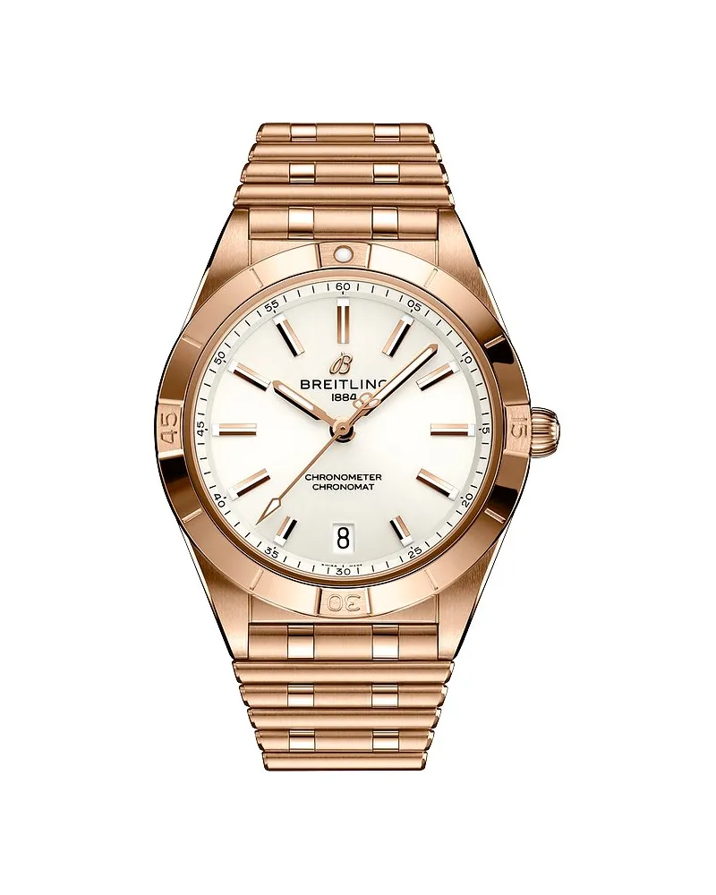 Breitling Damenuhr Chronomat Automatic 36 Gold