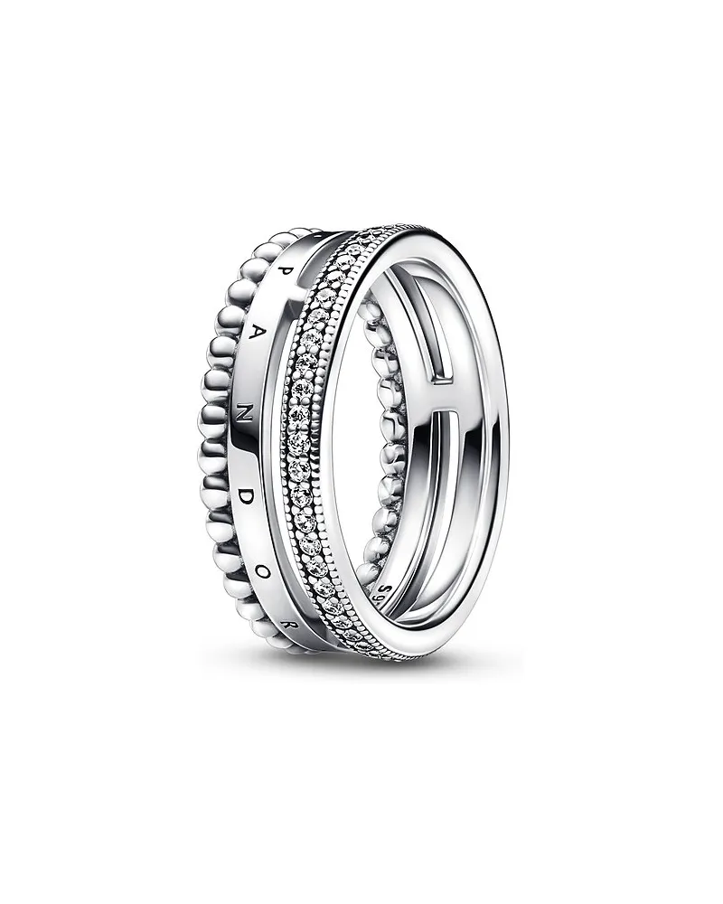 Pandora Damenring Signature Silber