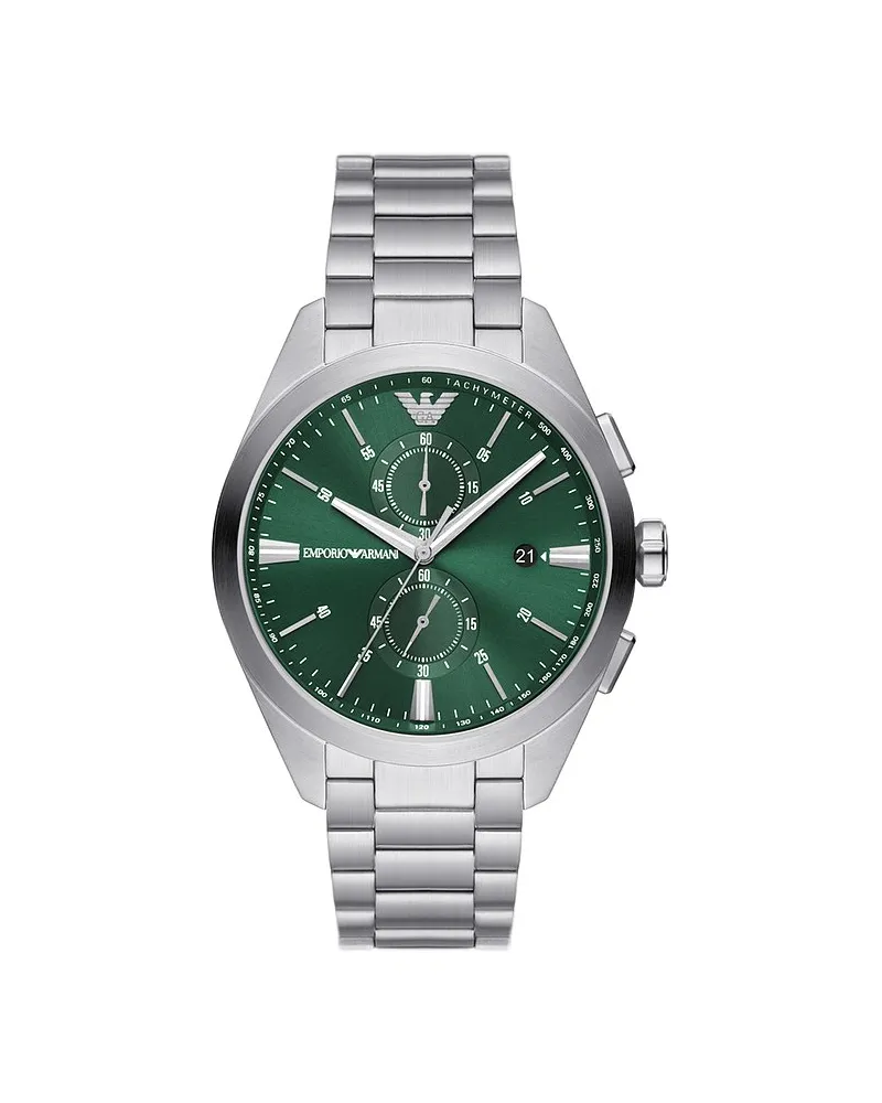Emporio Armani Chronograph Silber