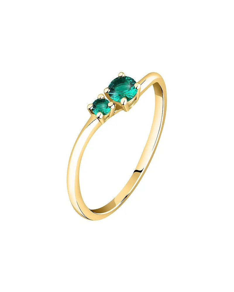 Live Diamond Damenring Gelbgold