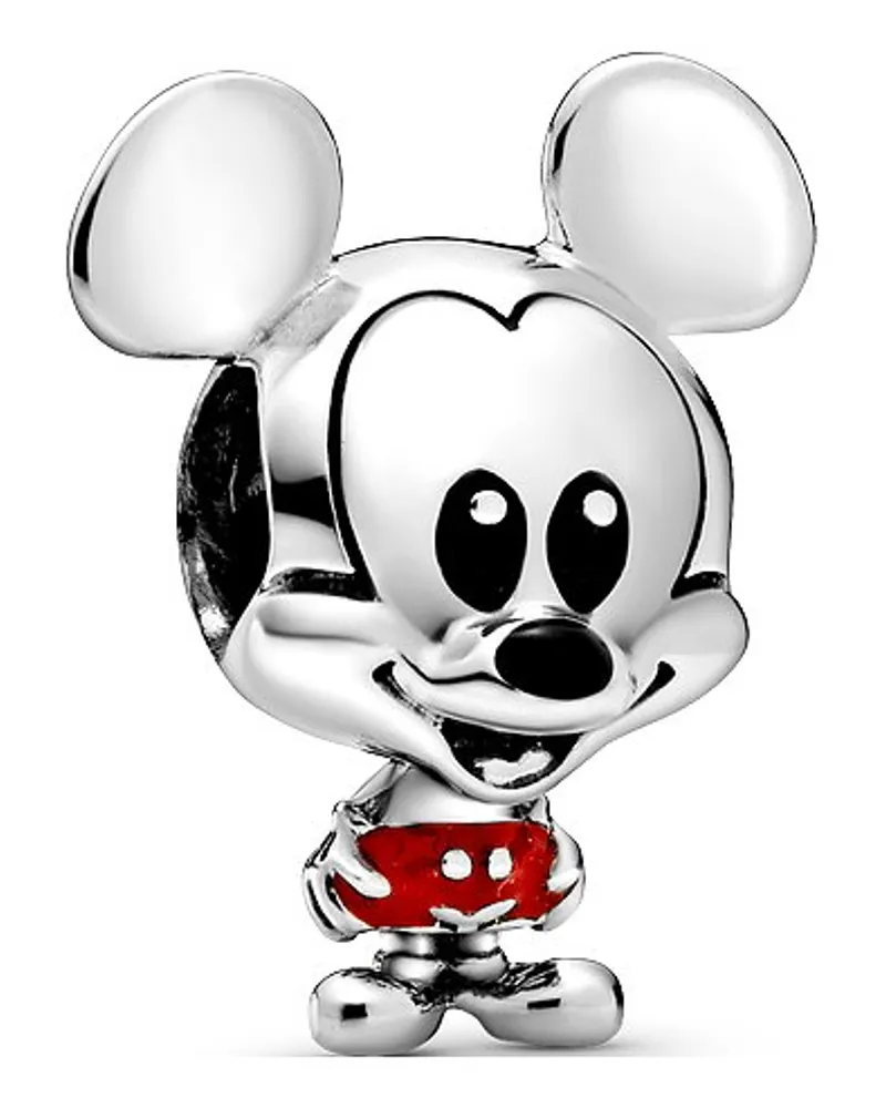 Pandora Charm Disney x Pandora Disney Micky Maus Rote Hose Silber