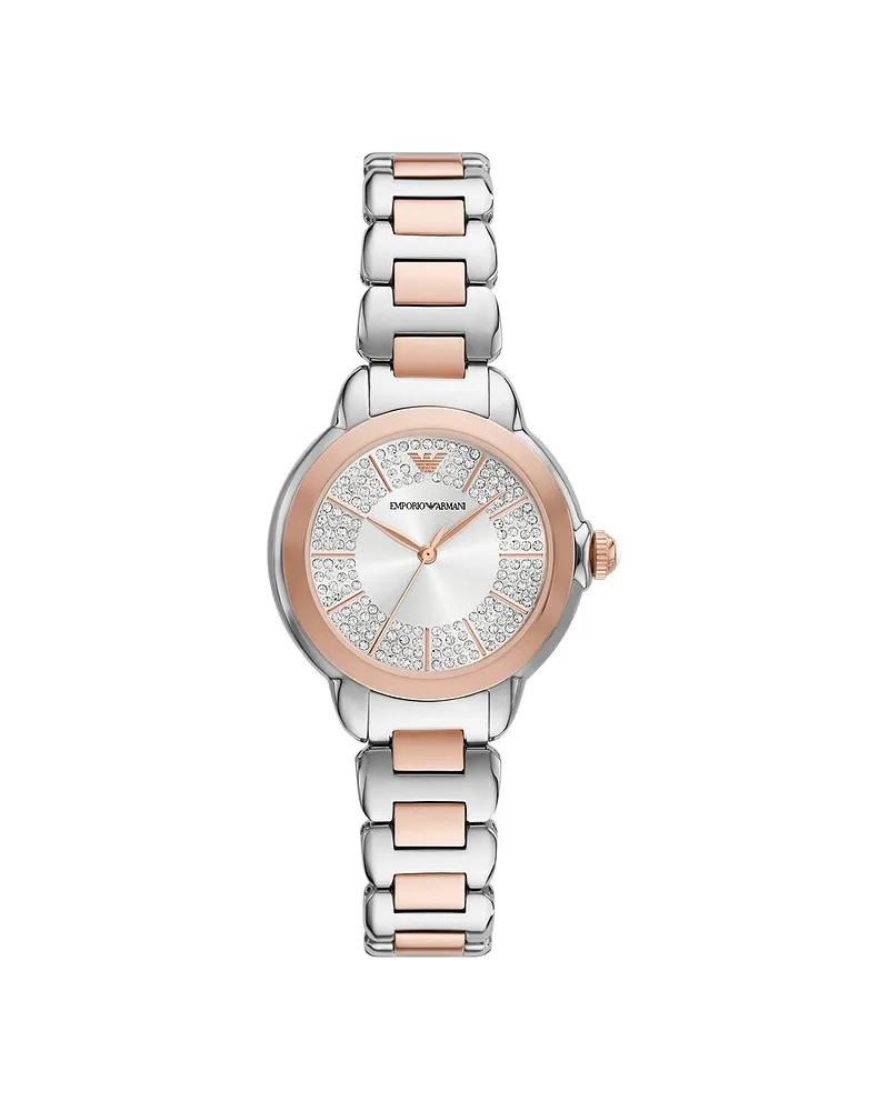 Emporio Armani Damenuhr Silber