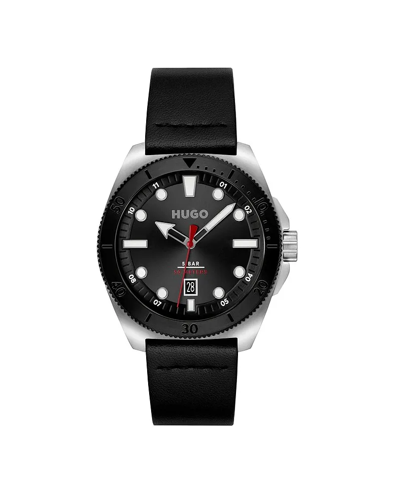 HUGO BOSS Herrenuhr Schwarz