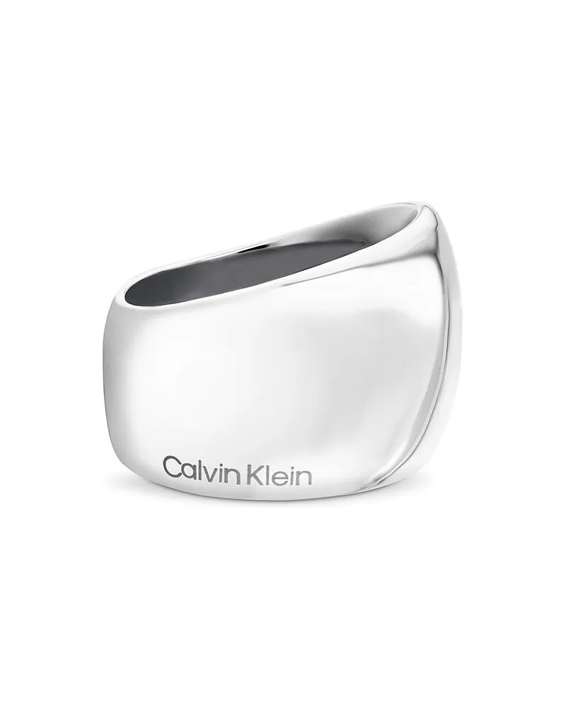 Calvin Klein Damenring MODERN PURITY Silber