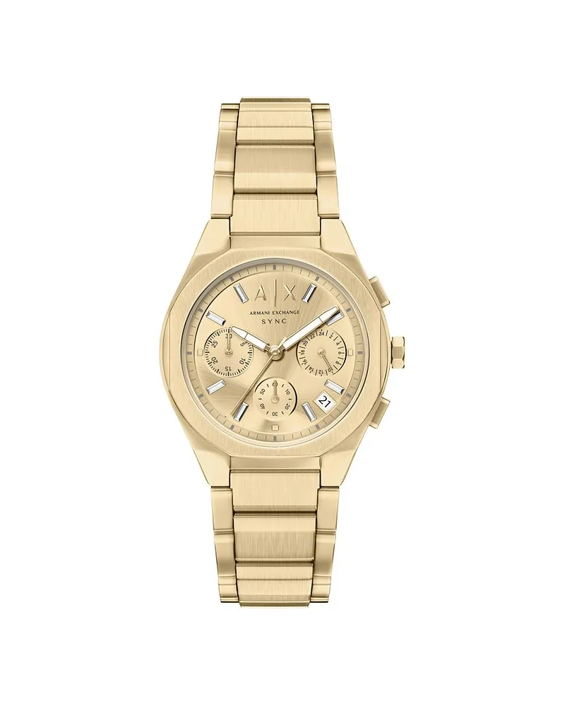 Armani Exchange Chronograph Gold