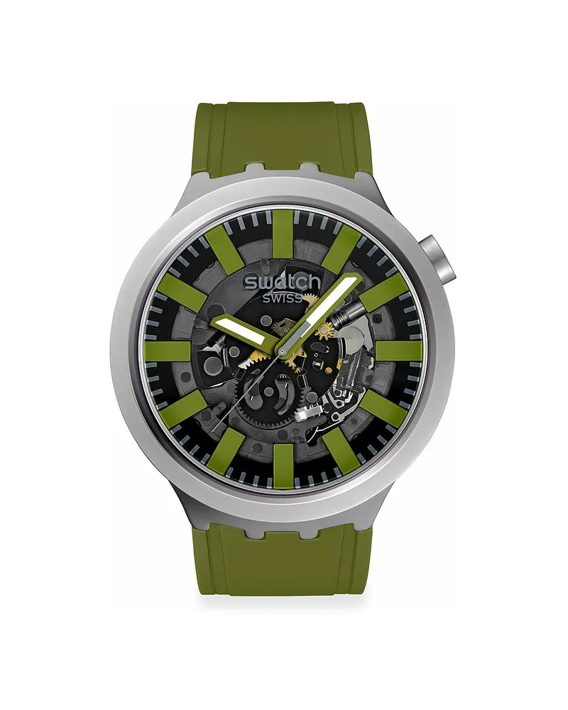 Swatch Unisexuhr 2411 SWATCH ESSENTIALS Grau