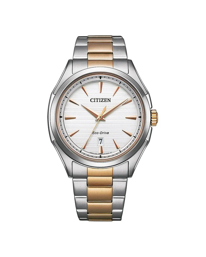 Citizen Herrenuhr Sport Eco Drive Silber