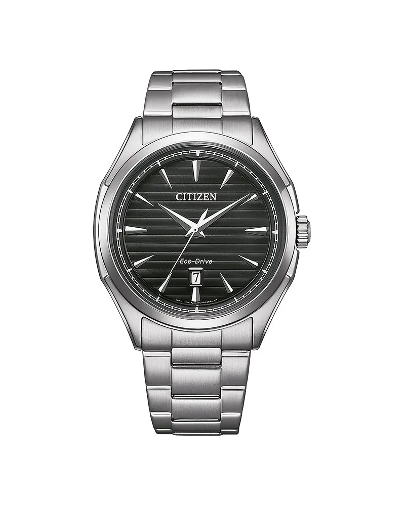 Citizen Herrenuhr Sport Eco Drive Silber