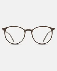 Marc O'Polo Runde Unisex-Brille Braun