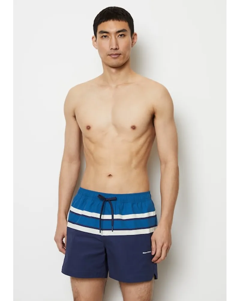 Marc O'Polo Badeshorts Blau