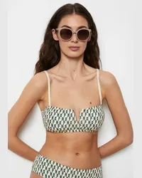 Marc O'Polo Bandeau-Bikini-Top Grün