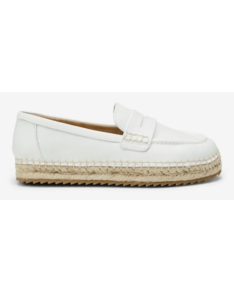 Marc O'Polo Pennyloafer-Espadrille Weiß