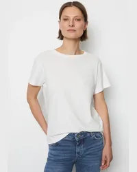 Marc O'Polo Basic-T-Shirt loose Weiß