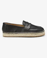 Marc O'Polo Pennyloafer-Espadrille Schwarz