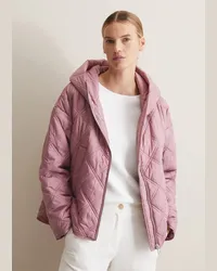 Marc O'Polo Kapuzen-Steppjacke im Cape-Stil relaxed Rosa