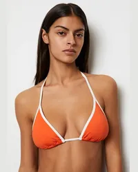 Marc O'Polo Triangle-Bikini-Top Orange