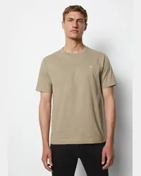 Marc O'Polo T-Shirt regular Braun