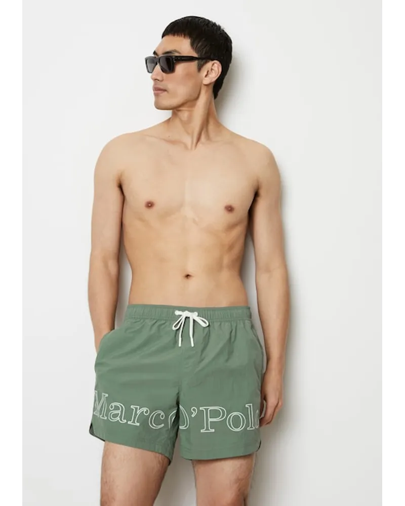 Marc O'Polo Badeshorts Grün