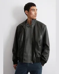 Marc O'Polo Lederblouson regular Schwarz