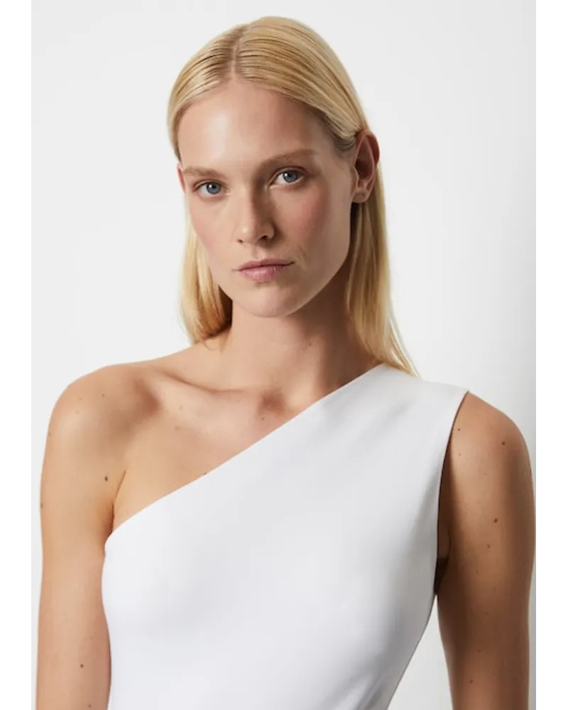 Marc O'Polo One Shoulder Top shaped Weiß