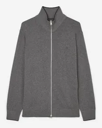 Marc O'Polo Zipper-Strickjacke regular Grau