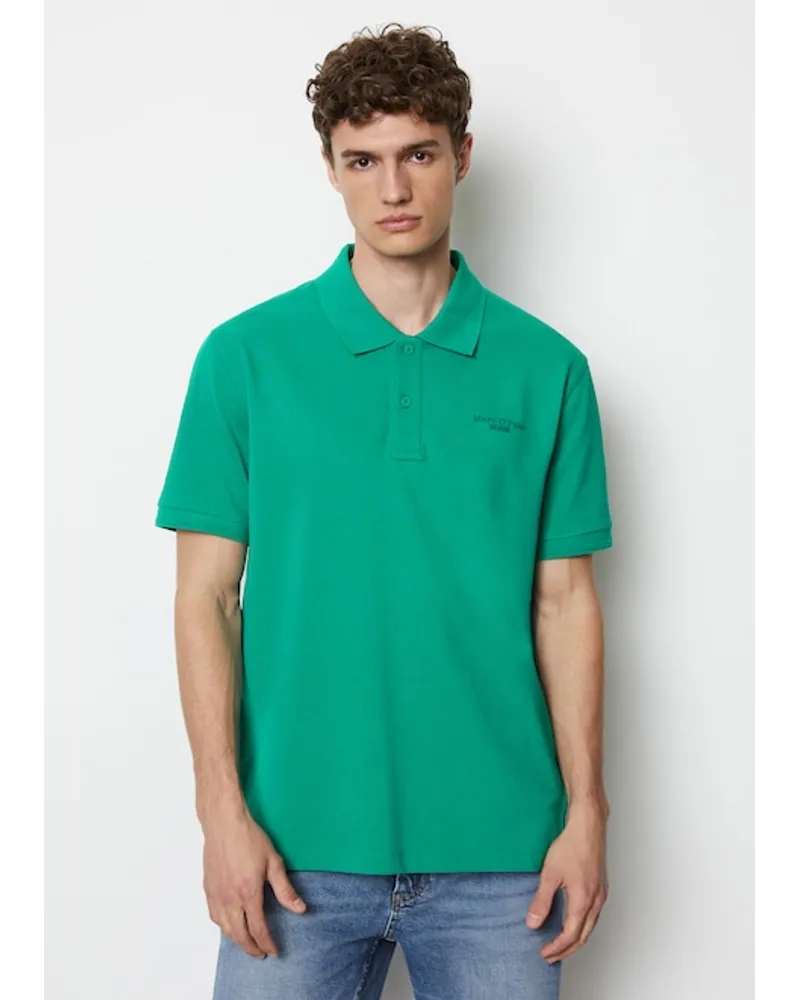 Marc O'Polo DfC Poloshirt Jersey regular Grün