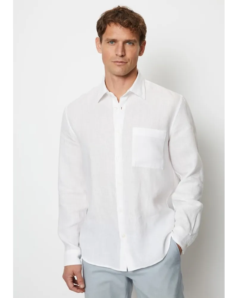 Marc O'Polo Hemd regular Weiß