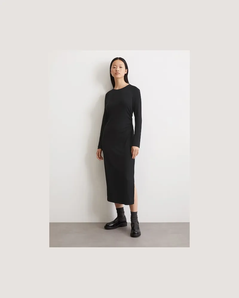 Marc O'Polo Jerseykleid regular Schwarz