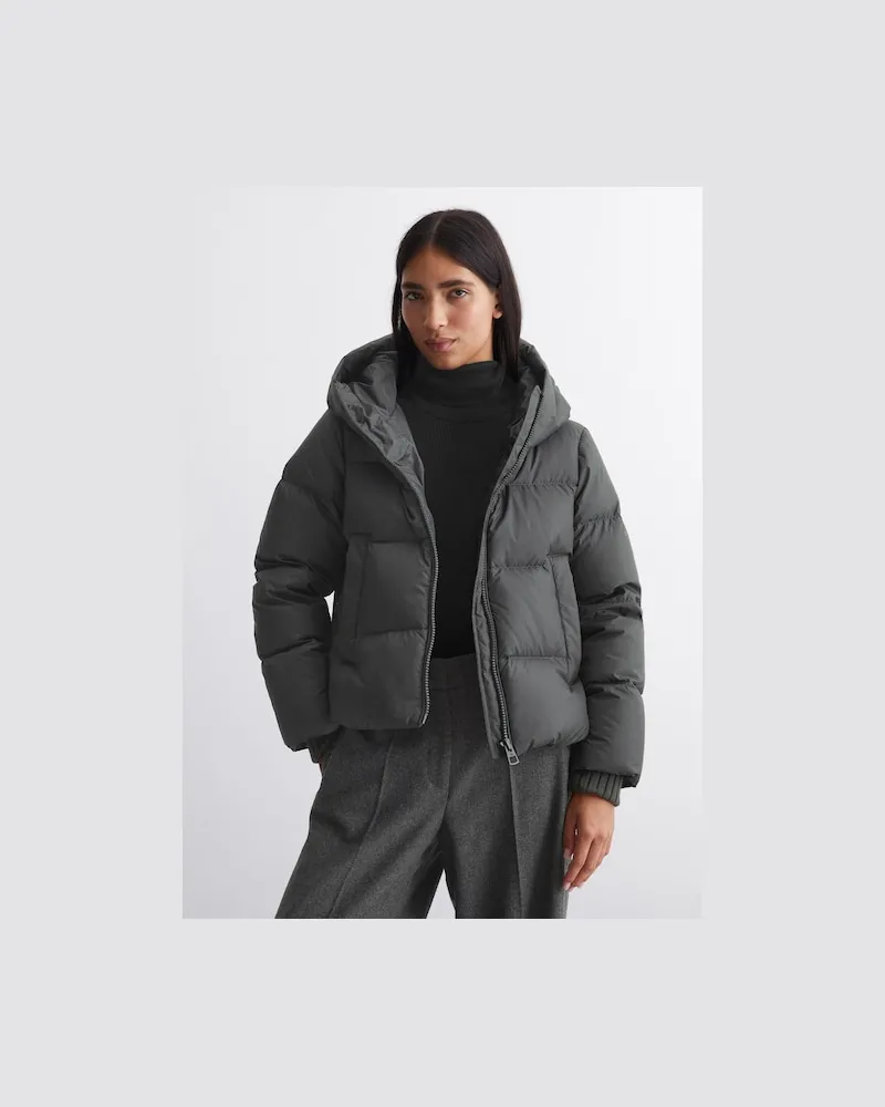 Marc O'Polo Puffer-Daunenjacke regular Grau