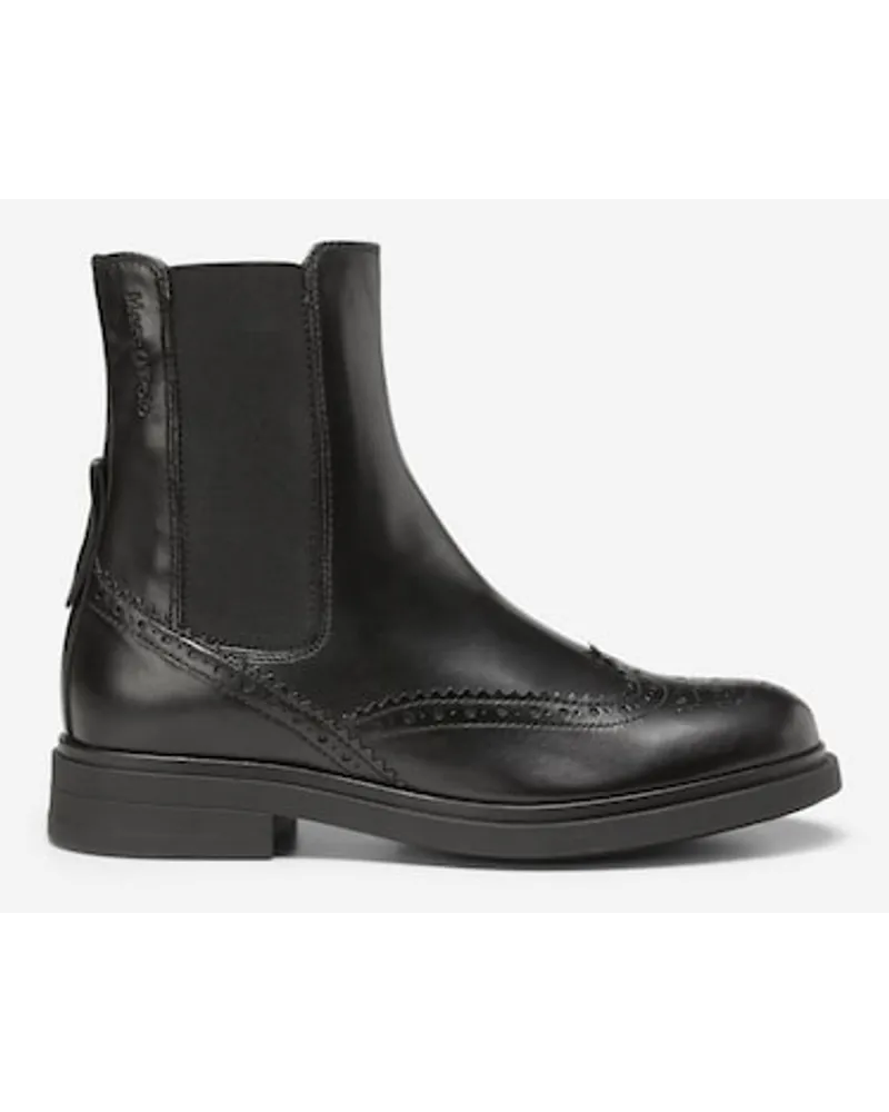 Marc O'Polo Chelsea-Boot Schwarz